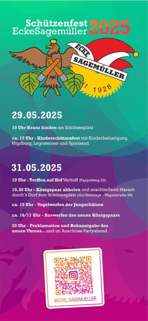 20250528 zeitplan schützenfest 2025